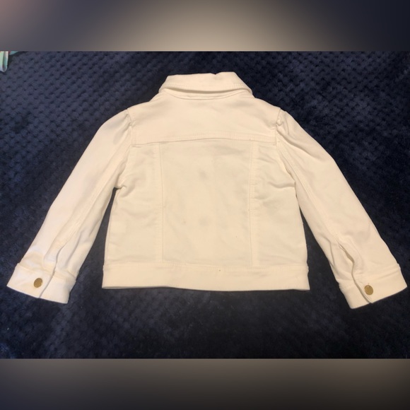 Janie and jack denim puff sleeve jacket - Picture 2 of 6